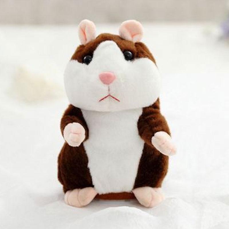 🐹💝70% OFF!!!-Ready for Christmas!🎄🎁Talking Hamster Plush – repeats whatever you say, auto head-shaking, hilarious fun for kids & adults