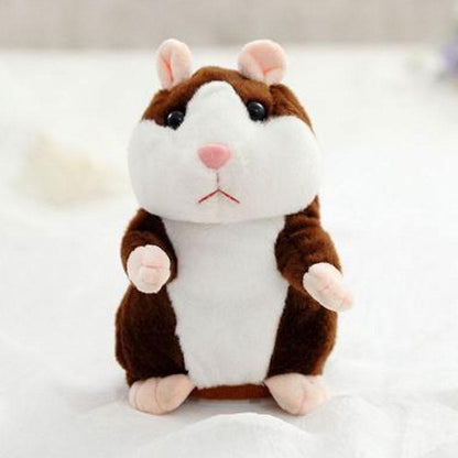 🐹💝70% OFF!!!-Ready for Christmas!🎄🎁Talking Hamster Plush – repeats whatever you say, auto head-shaking, hilarious fun for kids & adults