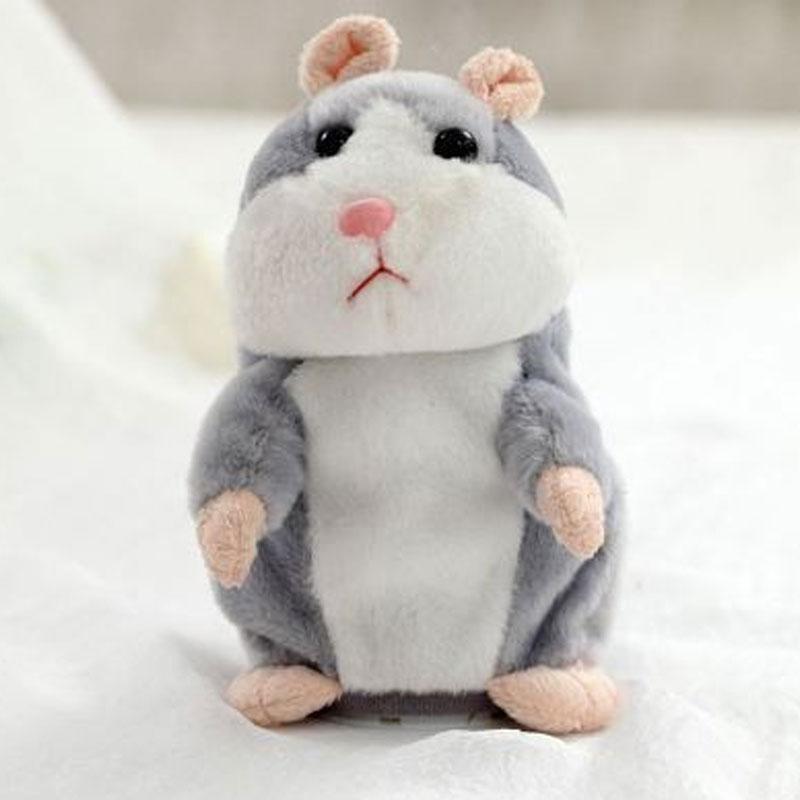 🐹💝70% OFF!!!-Ready for Christmas!🎄🎁Talking Hamster Plush – repeats whatever you say, auto head-shaking, hilarious fun for kids & adults