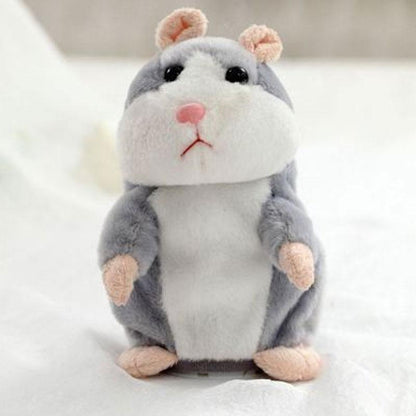 🐹💝70% OFF!!!-Ready for Christmas!🎄🎁Talking Hamster Plush – repeats whatever you say, auto head-shaking, hilarious fun for kids & adults
