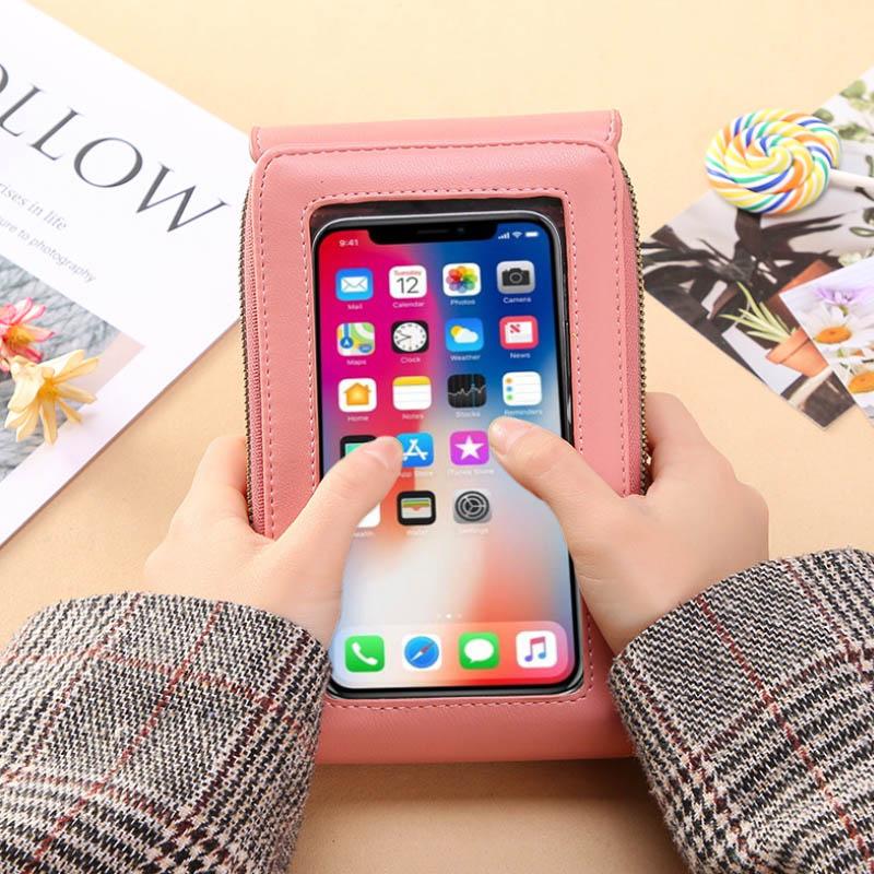 🔥🎁Women's Touch Screen Mobile Phone Messenger bag🤩