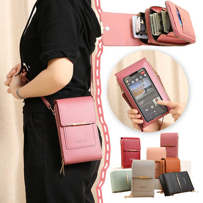 🔥🎁Women's Touch Screen Mobile Phone Messenger bag🤩