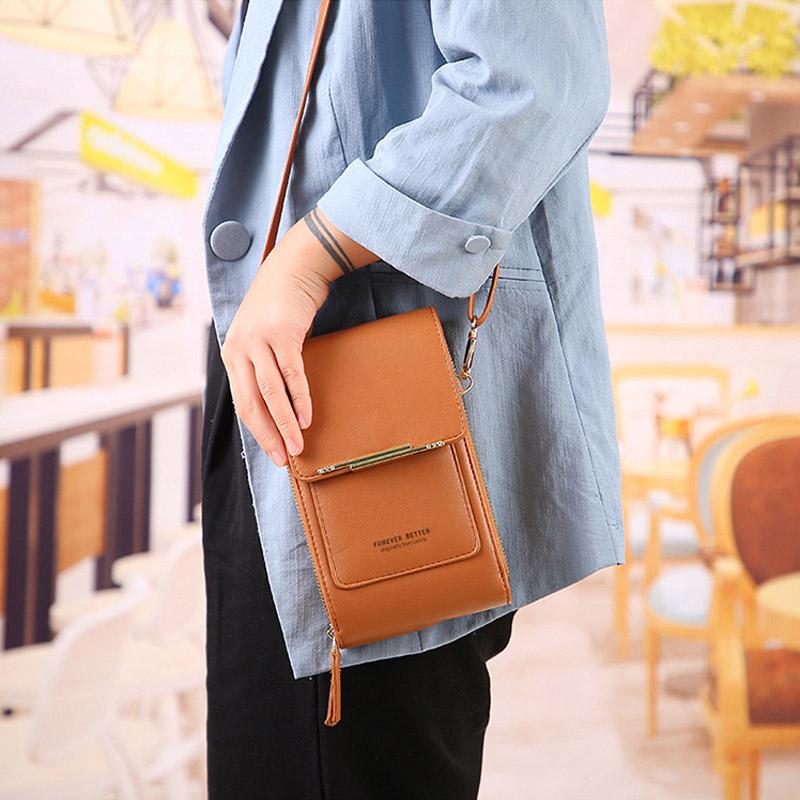 🔥🎁Women's Touch Screen Mobile Phone Messenger bag🤩