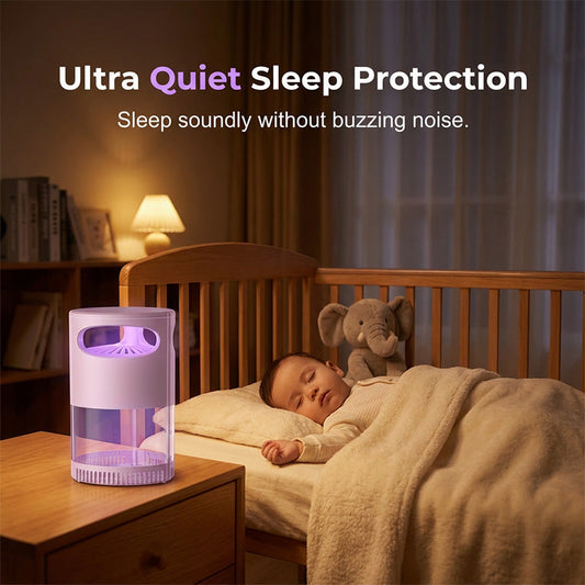 🔥 50% OFF! UV Mosquito Killer Lamp – quiet, USB, chemical-free. 50K+ sold! 🔇🌙