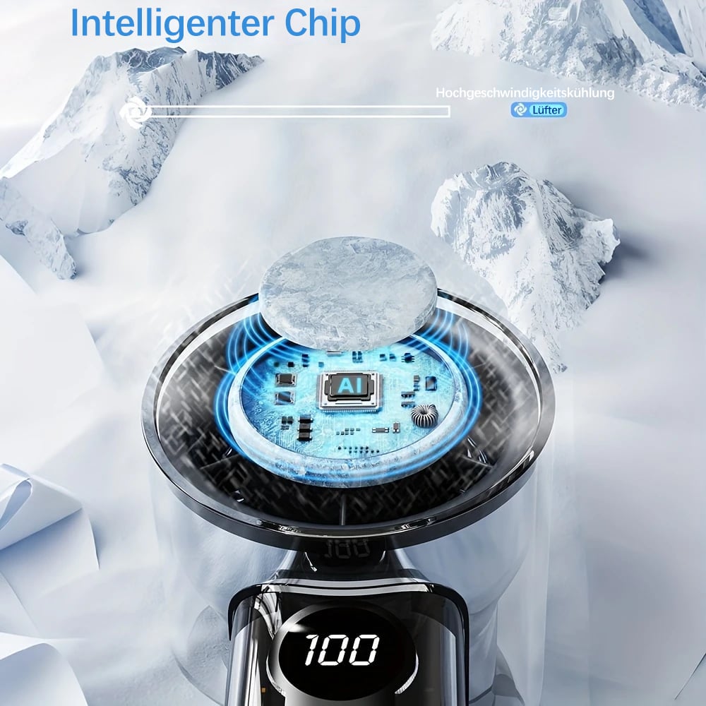 🔥 Limited Summer Deal!❄️Bladeless Portable Refrigeration Fan