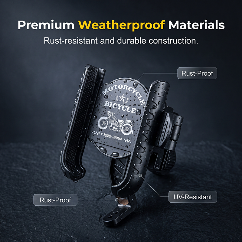 Quick-Release Bike Phone Mount with Secure Lock👍