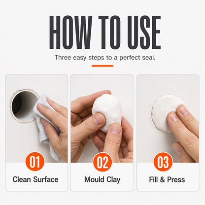 🧱 Moldable Gap Sealing Clay – Shape It, Press It, Seal the Gap ✨