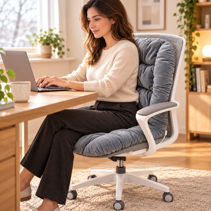 🔥Last Day 50% OFF🎁 Heated Seat & Back Cushion – Plush Chair Warmer