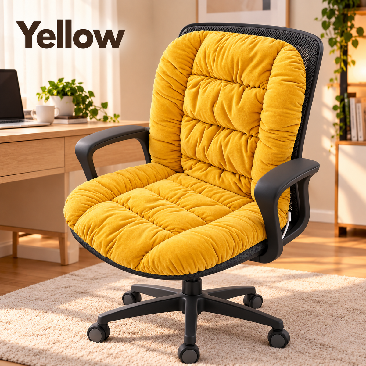 🔥Last Day 50% OFF🎁 Heated Seat & Back Cushion – Plush Chair Warmer