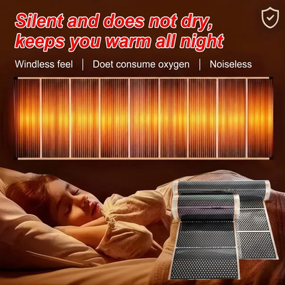 🔥Last Day 50% OFF🔥3-Second Rapid Heating Honeycomb Graphene Far-Infrared Ceramic Wall Heater – Low Noise & Energy Efficient Indoor Wall Mount Heater